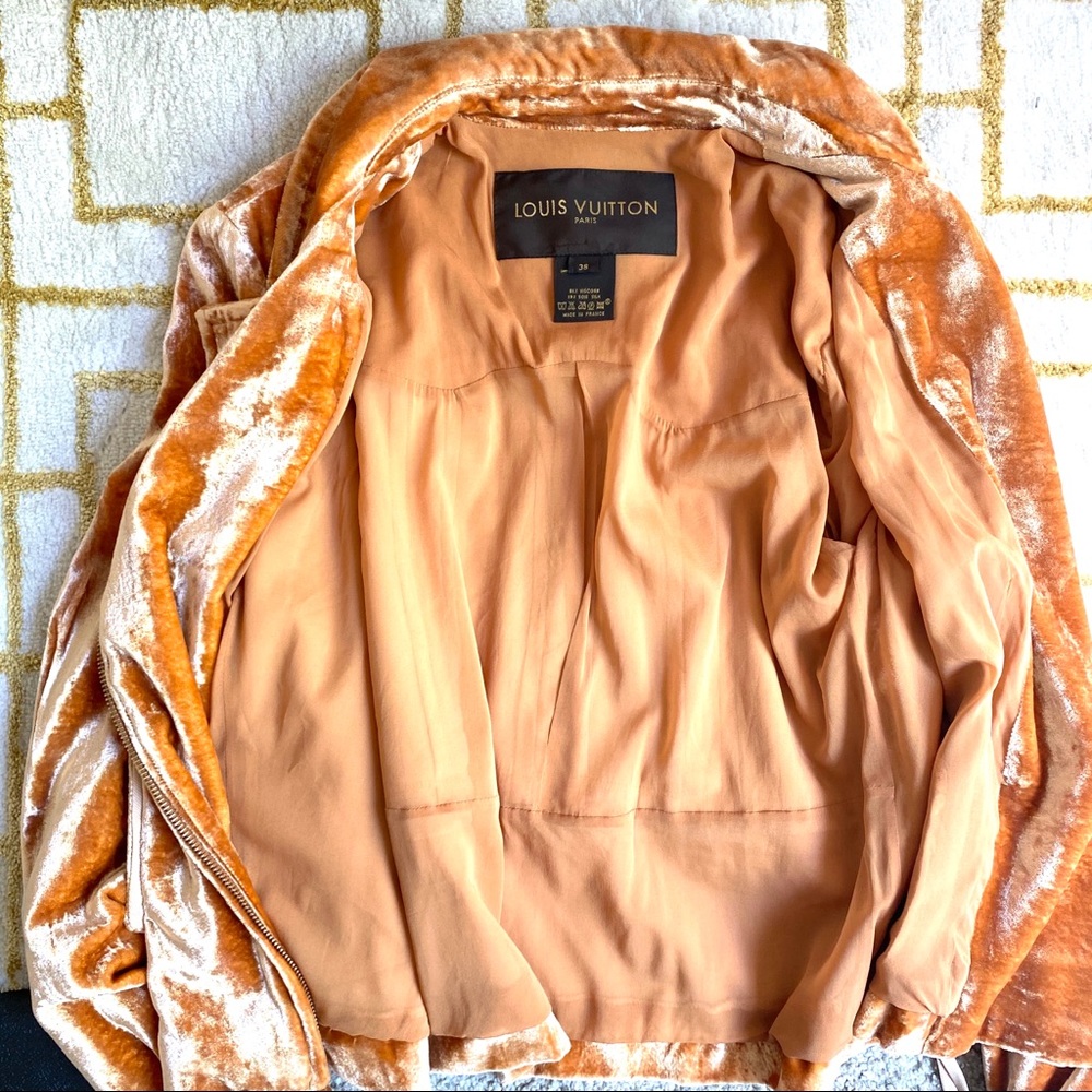 SOLd Louis Vuitton Marc Jacobs era velvet jacket - Picture 9 of 9